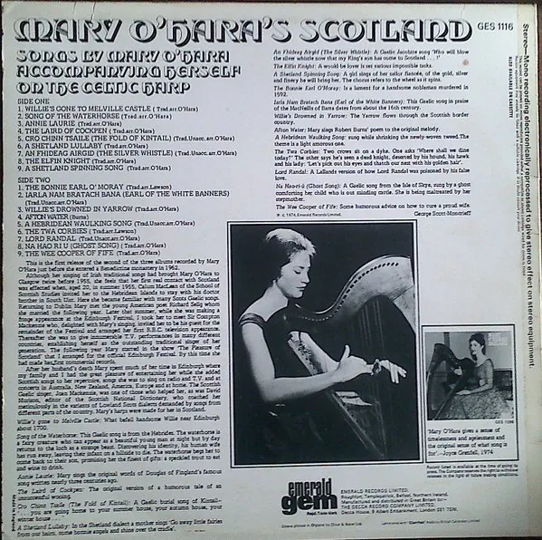 Mary O'Hara's Scotland, back