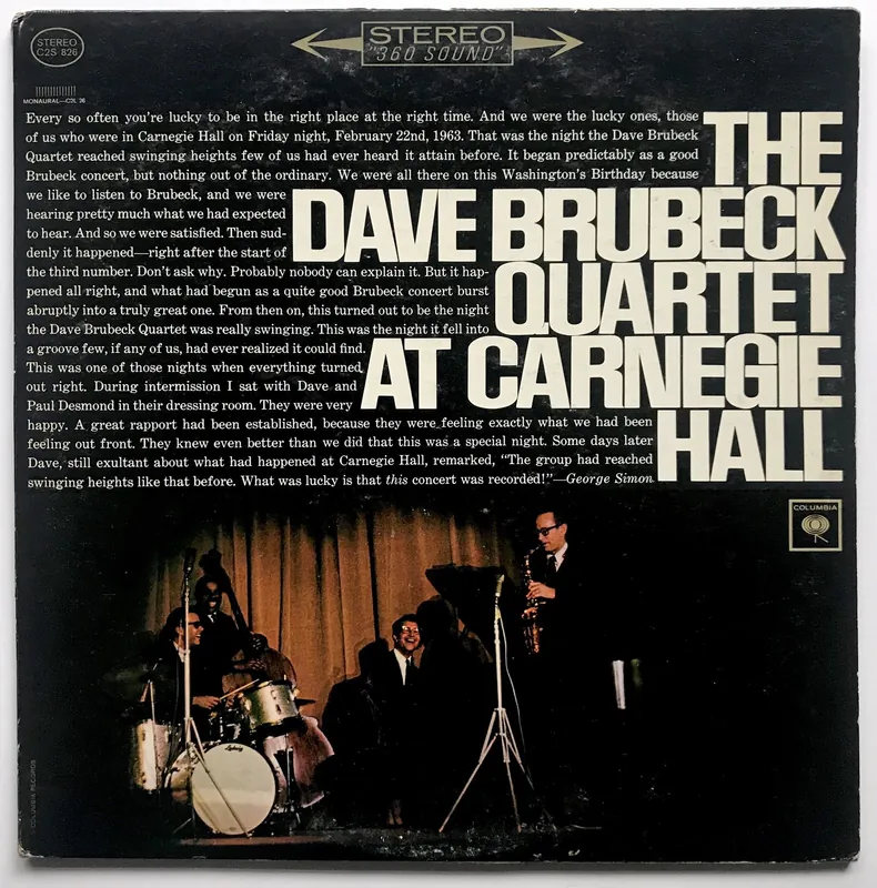 Dave Brubeck at Carnegie Hall
