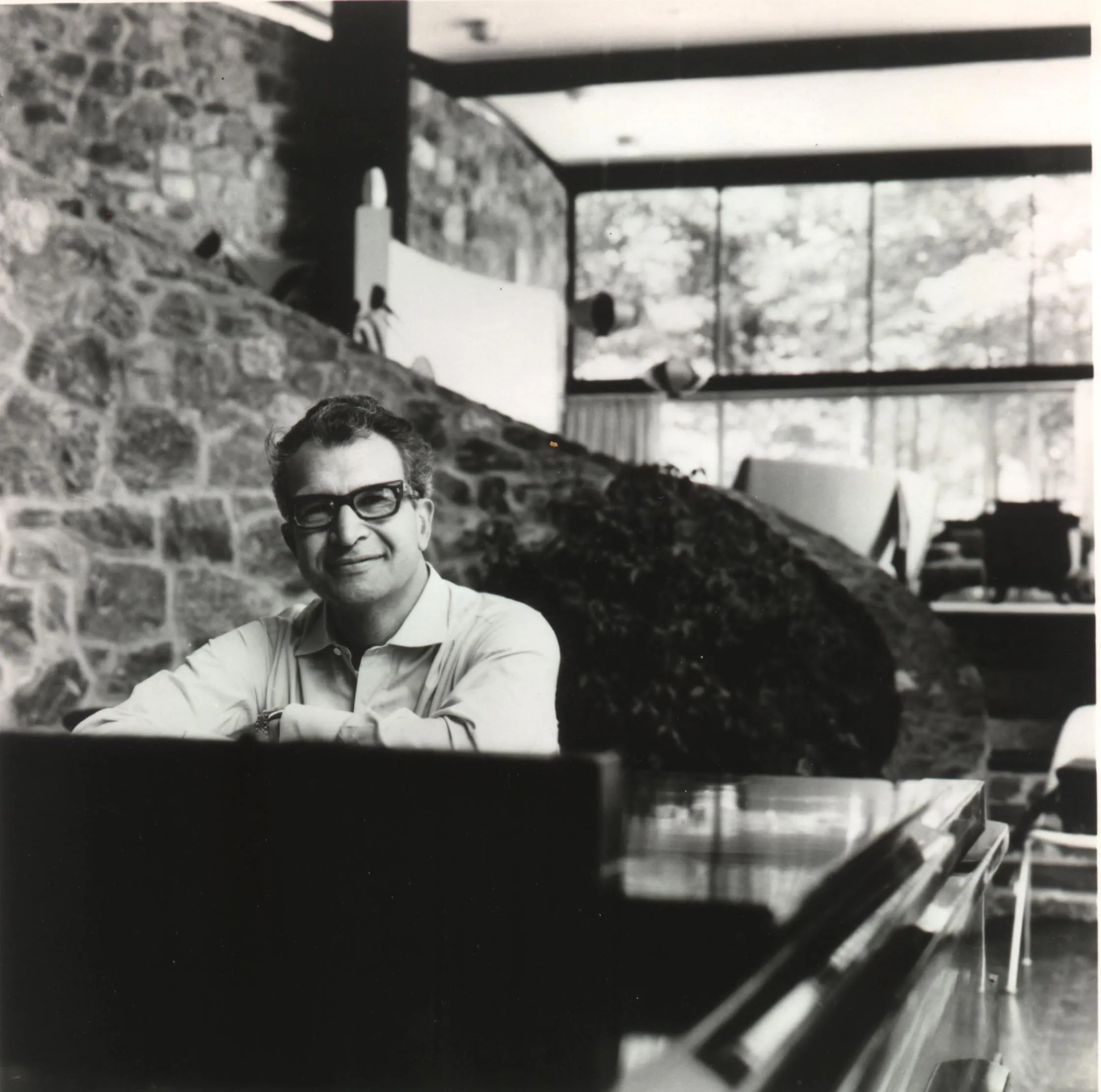 Dave Brubeck at the piano
