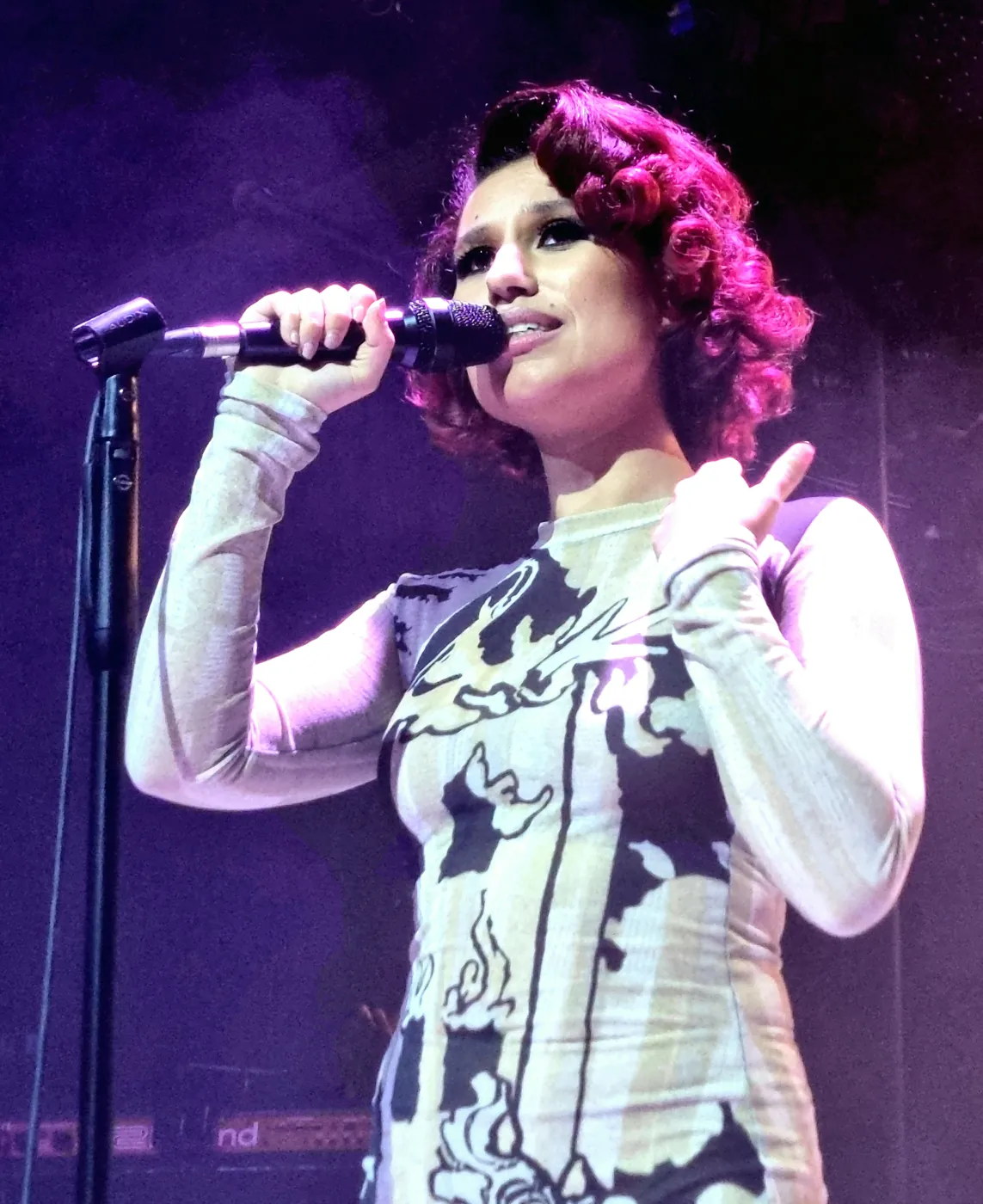RAYE on stage at Pryzm, Kingston